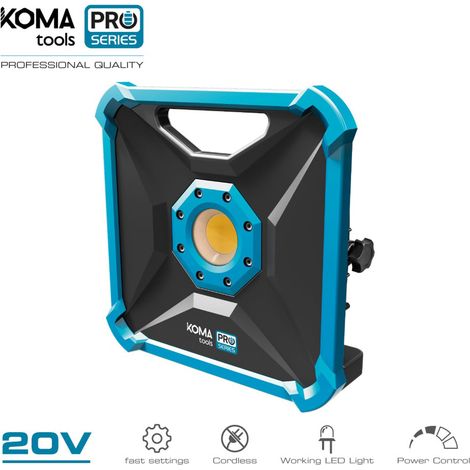 Projecteur LED KOMA 20W - 1800 Lumens - sans batterie ni chargeur - 08755 (1/5)