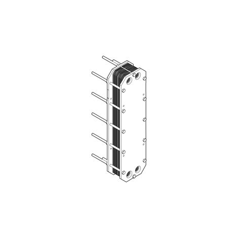 Plattenwärmetauscher f. WWP S 6, 8 ID(T) - 50900002602 von Weishaupt