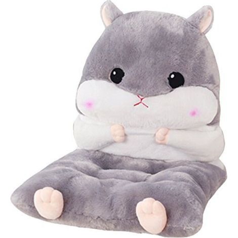 Coussin de Chaise Siamois Chaud Coussin d'Assise Siège Détachable Galettes de Chaise Epais Doux Motif Hamster Mignon Coussin de Jardin Exterieur Fauteuil Bureau Cuisine Salle à Manger Confortable (1/5)