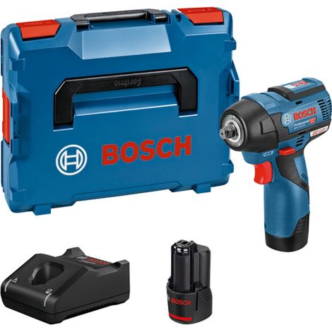 Bosch Akku-Drehschlagschrauber GDS 12V-115, incl. 2x Akku GBA 3 Ah, Schnellladegerät, L-BOXX (1/5)