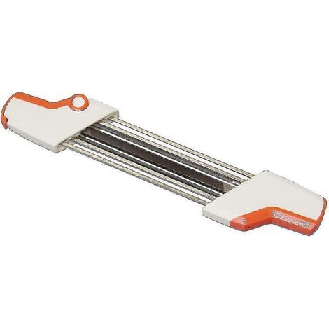 Affûteur de chaîne Stihl, compatible avec les chaînes de tronçonneuse 3/8" P – Affûteur 2 en 1 Easy File 4,0 mm (1/5)