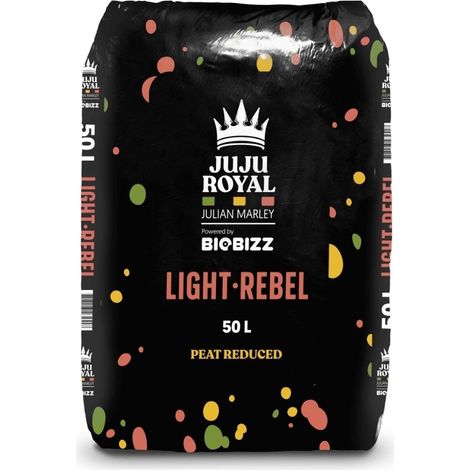 Terreau LIGHT REBEL en sac de 50 litres - BIOBIZZ