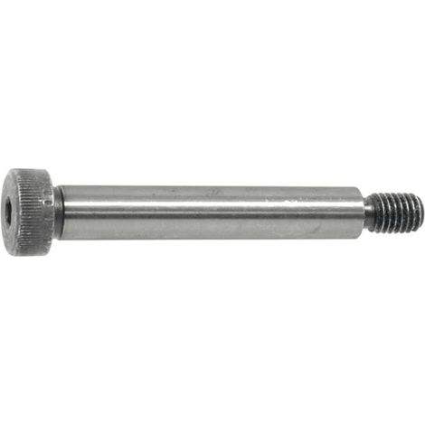 Passschraube M12 16x50 Schulterpassschraube mit ISK und f9 Passung nach ISO7379, Stahl blank - 25 Stück