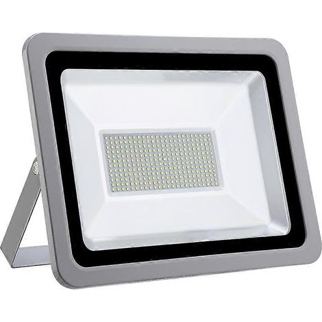 Projecteur LED extérieur 300 W blanc chaud 6500 K, étanche IP65, idéal pour terrasses, patios, allées, stades, usines, parcs, etc. (1/4)