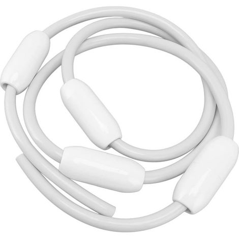 Tuyau d'alimentation de remplacement pour nettoyeur de piscine, diamètre 45 mm, longueur 3 mètres, avec 4 flotteurs de diamètre 10 mm, compatible avec Polaris 9 100 3104 (1/5)