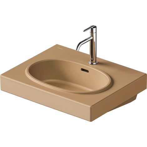 Duravit Balcoon lavabo, 1 trou pour robinet, avec trop-plein,