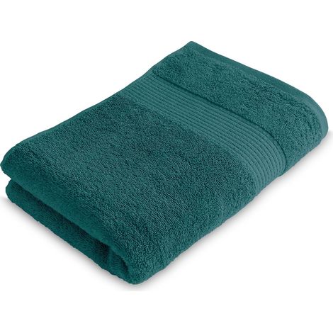 Drap de Douche 70 x 130 cm - 100% Coton - 450 GR/m2 - Bleu Canard (1/3)