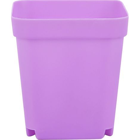 Dekorativer Gartenblumentopf, Pflanzgefäß für Sukkulenten-Setzlinge für Hof und Balkon, lila (1/5)