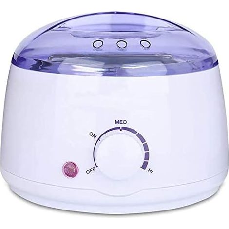 Chauffe-cire électrique professionnel, compatible avec la cire molle, la paraffine, la cire chaude en pâte et la cire en bandes Obtenez des résultats d'épilation dignes d'un institut de beauté (1/5)