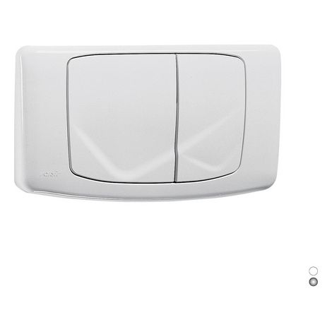 PLACCA DOPPIA SCARICO RIOS VALSIR Cromato Lucido VALSIR