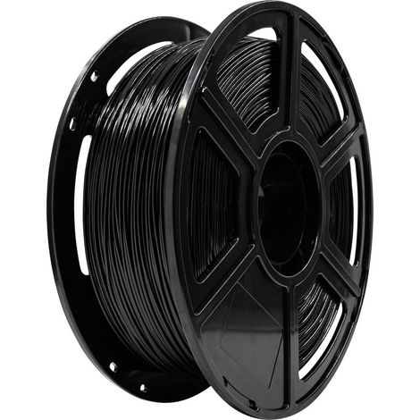 Renkforce RF-6838904 Filamento per stampante 3D PETG 1.75 mm 1 kg Nero 1 pz.