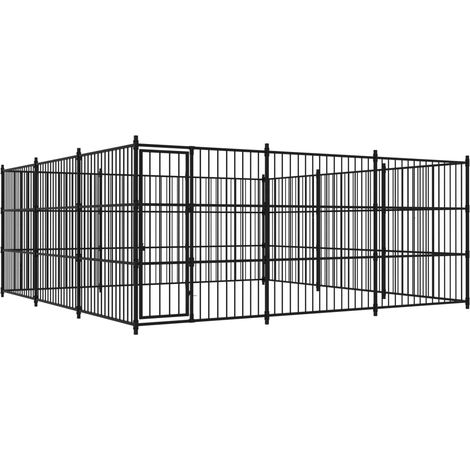 Niche extérieure pour chien 450×450×185 cm