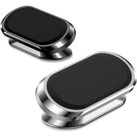 2er-Pack Kfz-Handyhalterungen, 360° drehbare Smartphone-Halterung, universelle magnetische Kfz-Handyhalterung mit Armaturenbrettbefestigung