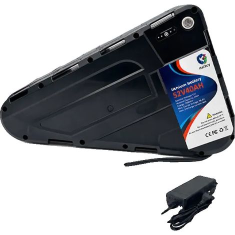 Batería para bicicleta eléctrica, 52 V, alta capacidad 20 Ah, 52V-XT30-20AH (1/2)
