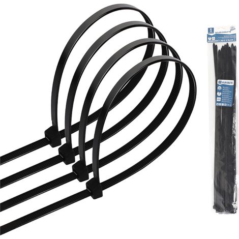 Fascette stringicavo 7,2x500mm nere Confezione 20pz Aigostar (1/2)