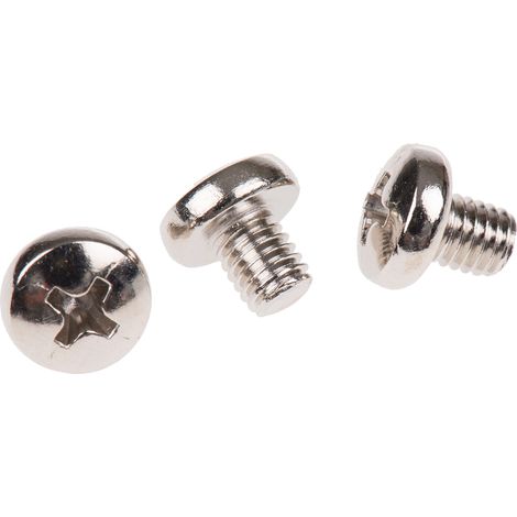 Vis à métaux RS PRO M5 à tête Cylindrique Cruciforme en Laiton, 6mm ( Prix pour Sachet de 100 )