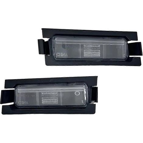 Éclairage de plaque d'immatriculation arrière 92501-1H500 92502-1H500 pour Hyundai Accent Rena I30 K2 2012-2017 (1/5)