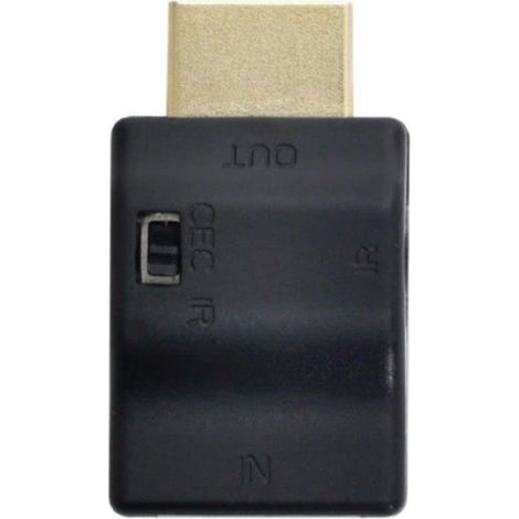 Adaptateur Hdmi Mâle Vers Femelle Avec Télécommande Hdmi 2.0 Ir, Avec Fonction Cec Arc, Compatible Hdcp Et Prise En Charge Ce[F214] (1/5)