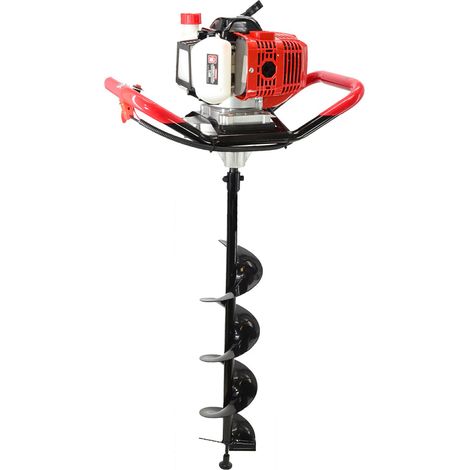 Taladro de gasolina AWTOOLS + 3 taladros 2,95 HP 900 ml GD520-2 (1/5)