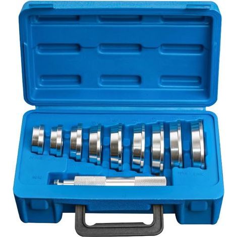 Kit de 10 piezas para prensa de rodamientos, anillo de sellado de rodamiento, guía de anillo, herramienta para mecánicos (1/5)