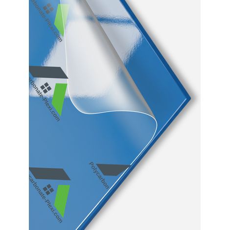 Plaque de PVC Alimentaire 2mm Bleu 2000x1000mm