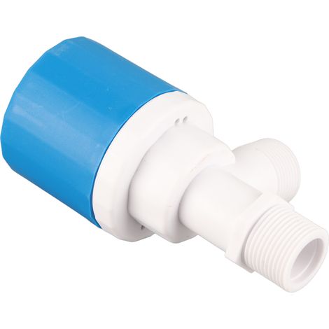 Vanne à flotteur automatique, Type intérieur en Nylon, contrôle du niveau d'eau sûr pour chauffages solaires 3/4 pouces (1/5)