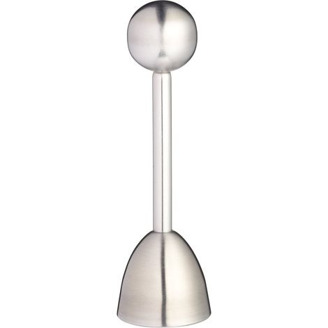 KitchenCraft MasterClass Cutter di uova sode di Acciaio inox, 9 x 12 x 16 cm (1/4)