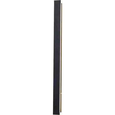 Applique Murale LED - 60 cm - 20 W - IP65 - Aluminium Acrylique - Interior Exterior - Negro (1/5)