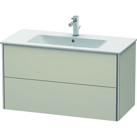 Duravit XSquare Waschtischunterbau wandhängend, 2 Schubkästen, (1/5)