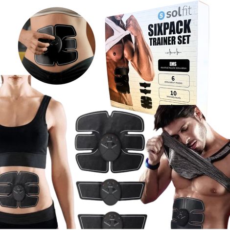 Électrostimulateur Sixpack Set pour abdomen, dos, bras, cuisses, jambes, colonne vertébrale, cou et fessiers (1/5)