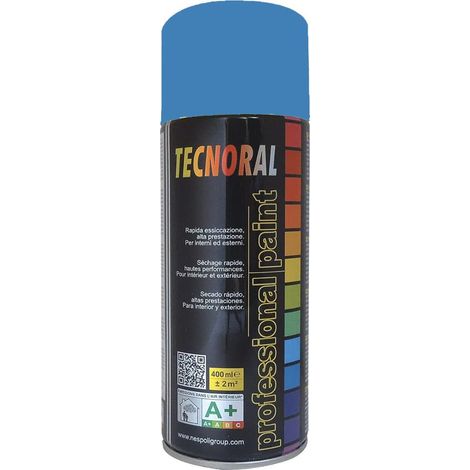 Bombe de peinture TECNORAL (Nespoli) Bleu azur 0,4 L (1/2)