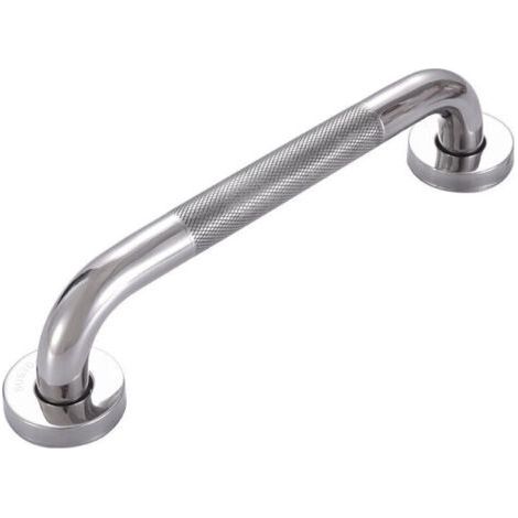 30cm Bathroom Grab Bar, Non-Slip Shower Safety Handle 304 Stainless Steel Toilet Balance Bar for Bathtub Toilet Bathroom Kitchen Stairs (1/5)
