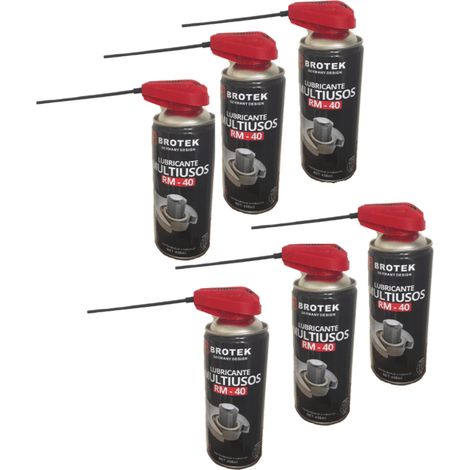 6 pz spray olio lubrificante sbloccante anticorrosivo simile svitol 450 ml 026ox