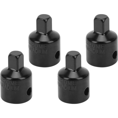 Lot de 4 adaptateurs pour cliquet, têtes de conversion réparation 3/8 M vers 1/4 F, outils de bricolage pour douilles. (1/5)