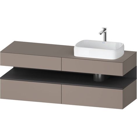 DURAVIT QA4778049430000 QTG KWTU WH Ek. 1600x550x600 bs. Mt.