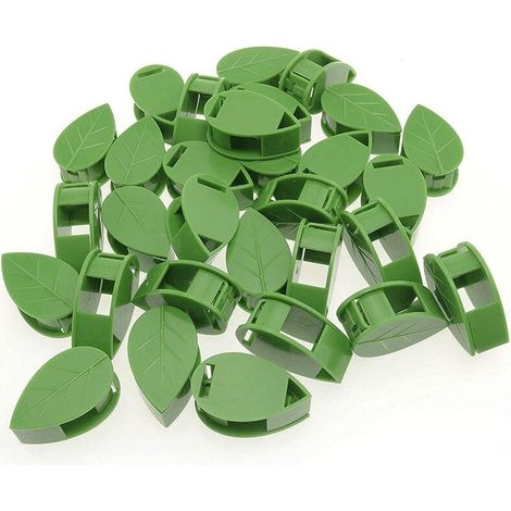 Support de plante autocollant - Clips invisibles intelligents pour plantes, lot de 20 (1/4)