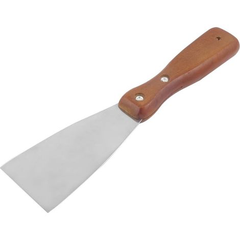 Lame large 2'' en acier inoxydable argenté, comme décoration pour baguettes