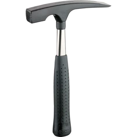 Marteau de maçon modèle rhénan 600 g, Noir/Argent (1/2)