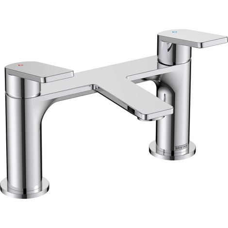 Bristan Frammento BF Chrome Bath Filler Mixer Tap with Ceramic Discs (1/4)