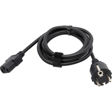 Axis TU6011 Spina di alimentazione di tipo F Accoppiatore C13 Nero