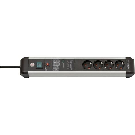 Brennenstuhl multipresa nera con protezione da sovratensioni 3500 W