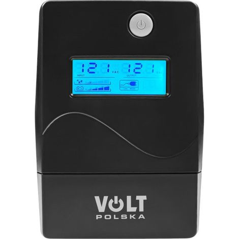 UPS Volt Polska MicroUPS 1000VA/600W 9Ah (5903111886844) (1/5)
