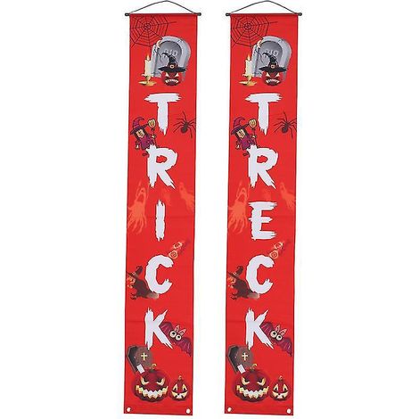 1 paire de rideaux de porte pour décorations d'Halloween (1/3)