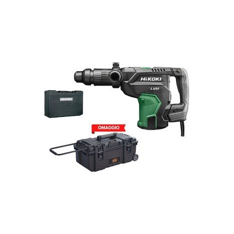 HIKOKI MARTELLO COMBIN DH45MA 1400W 11,3J+TROLLEY