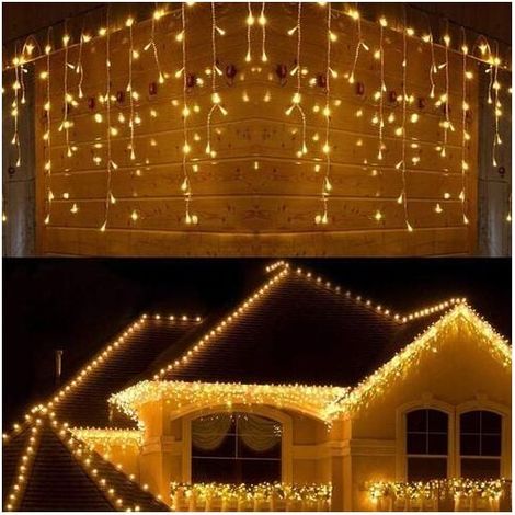 Guirlande Lumineuse Exterieure 30M 300 LEDs IP65 Étanche 8 Modes Adaptateur Jardin Noël Fête (1/4)