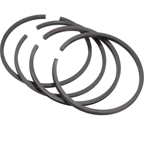 Lot de 4 segments de piston de rechange pour pompe à air Q80, compatible avec les moteurs de compresseurs d'air 4/5,5 kW. (1/5)