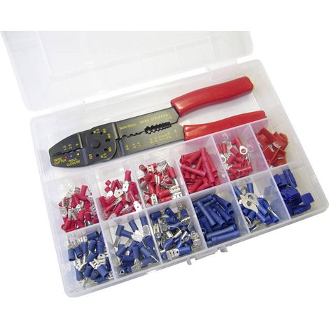 WKK 60349 Assortiment de cosses à sertir 0.50 mm² 2.50 mm² rouge, bleu 1 set (1/2)