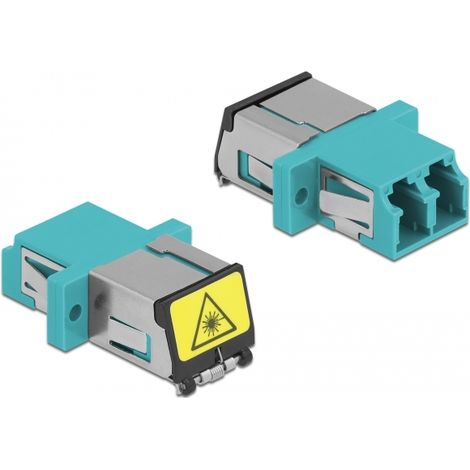DeLOCK Delock 86900 - LC/LC - Couleur aqua - Multimode - Plastique - Vitrocéramique - OM3 (1/5)