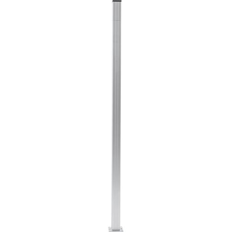 Poteaux de clôture 3 pcs Aluminium 185 cm (1/5)