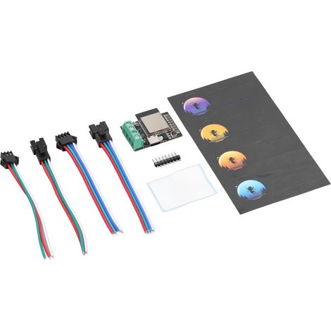 Module de contrôle de bande LED, contrôleur WiFi intelligent, carte de circuit imprimé DIY, interface Type-C (1/5)